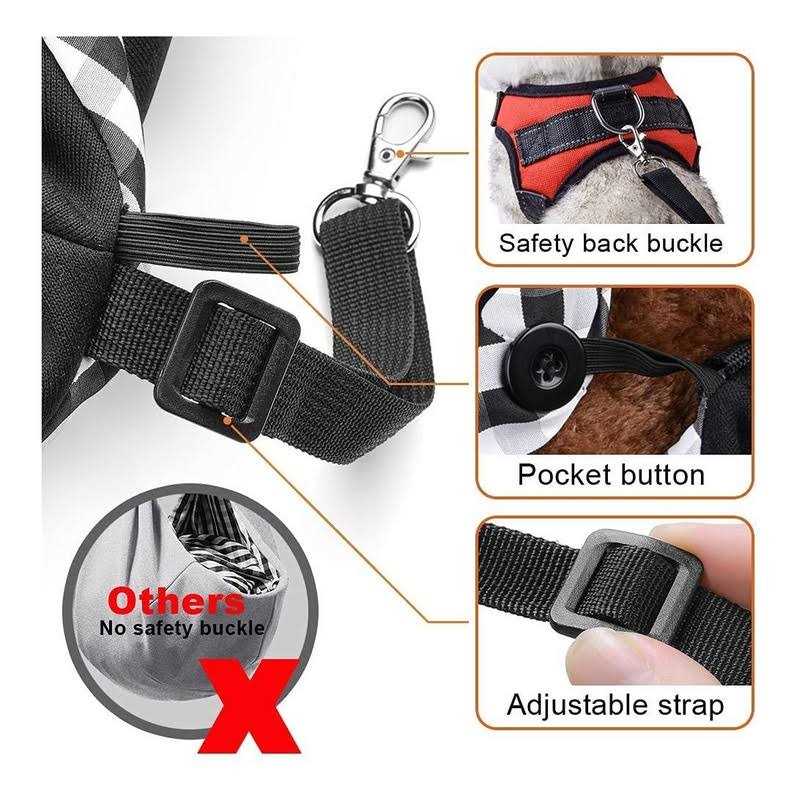 Alternative view of TOMKAS Dog Sling Carrier for Small Dogs Puppy Carrier for Small Dogs