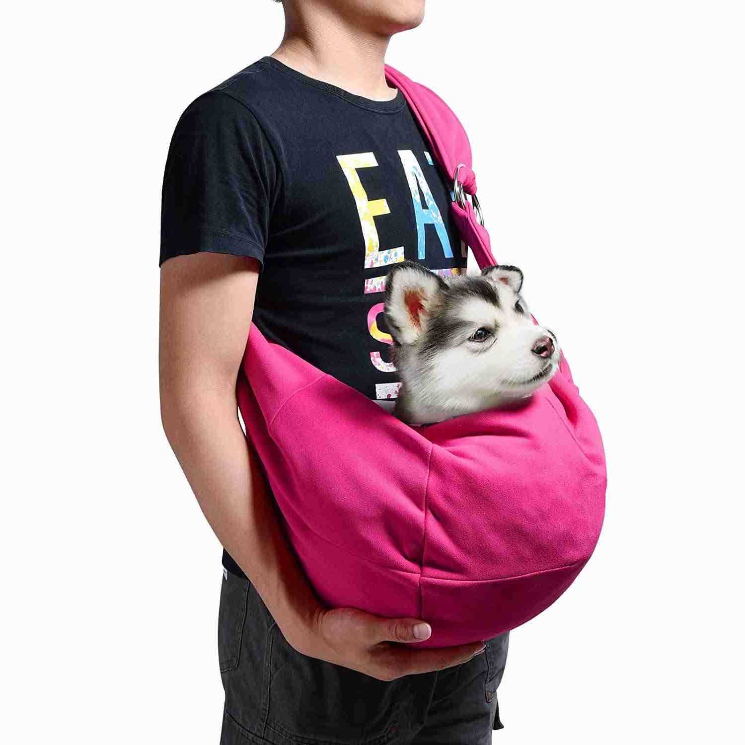 Alternative view of TOMKAS Dog Sling Carrier for Small Dogs Puppy Carrier for Small Dogs