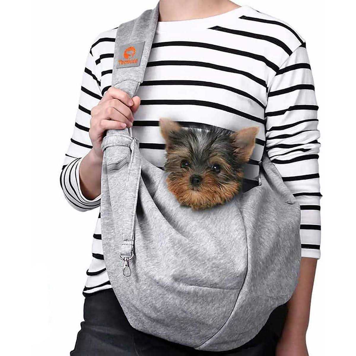 Alternative view of TOMKAS Dog Sling Carrier for Small Dogs Puppy Carrier for Small Dogs