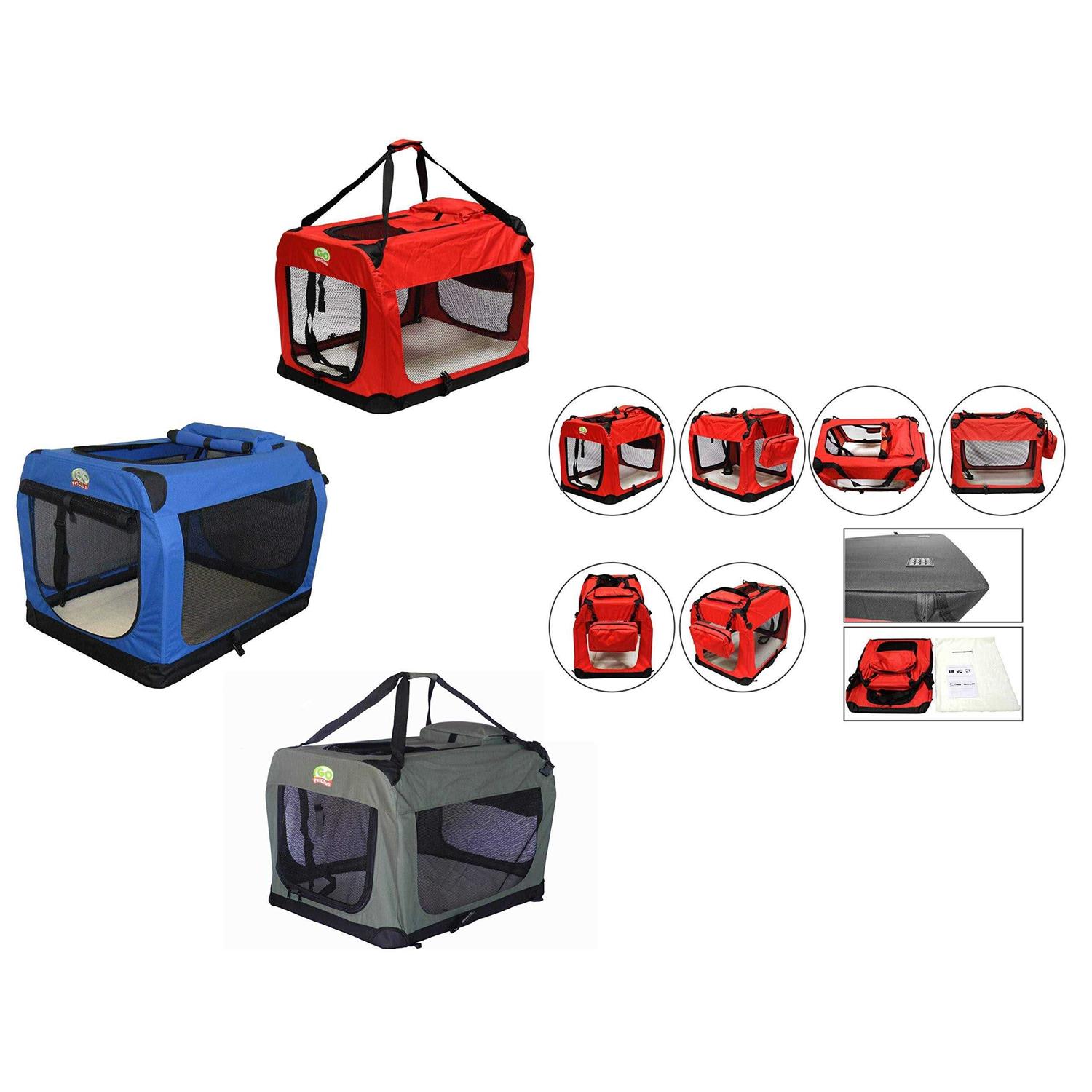 Alternative view of Go Pet Club Soft Pet Crate