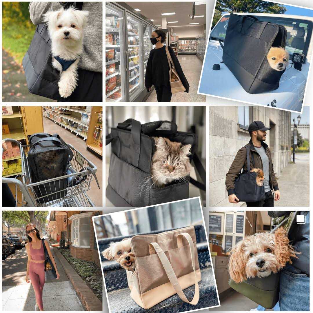Alternative view of Pet Tote Bag for Small Dogs and Cats by Oskar&Friends