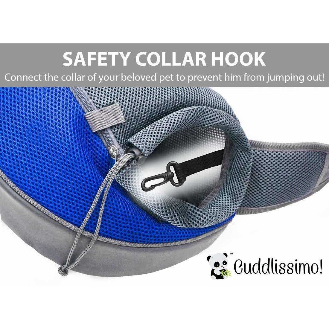 Alternative view of Cuddlissimo! Pet Sling Carrier Small Dog Puppy Cat Carrying Bag Purse Pouch