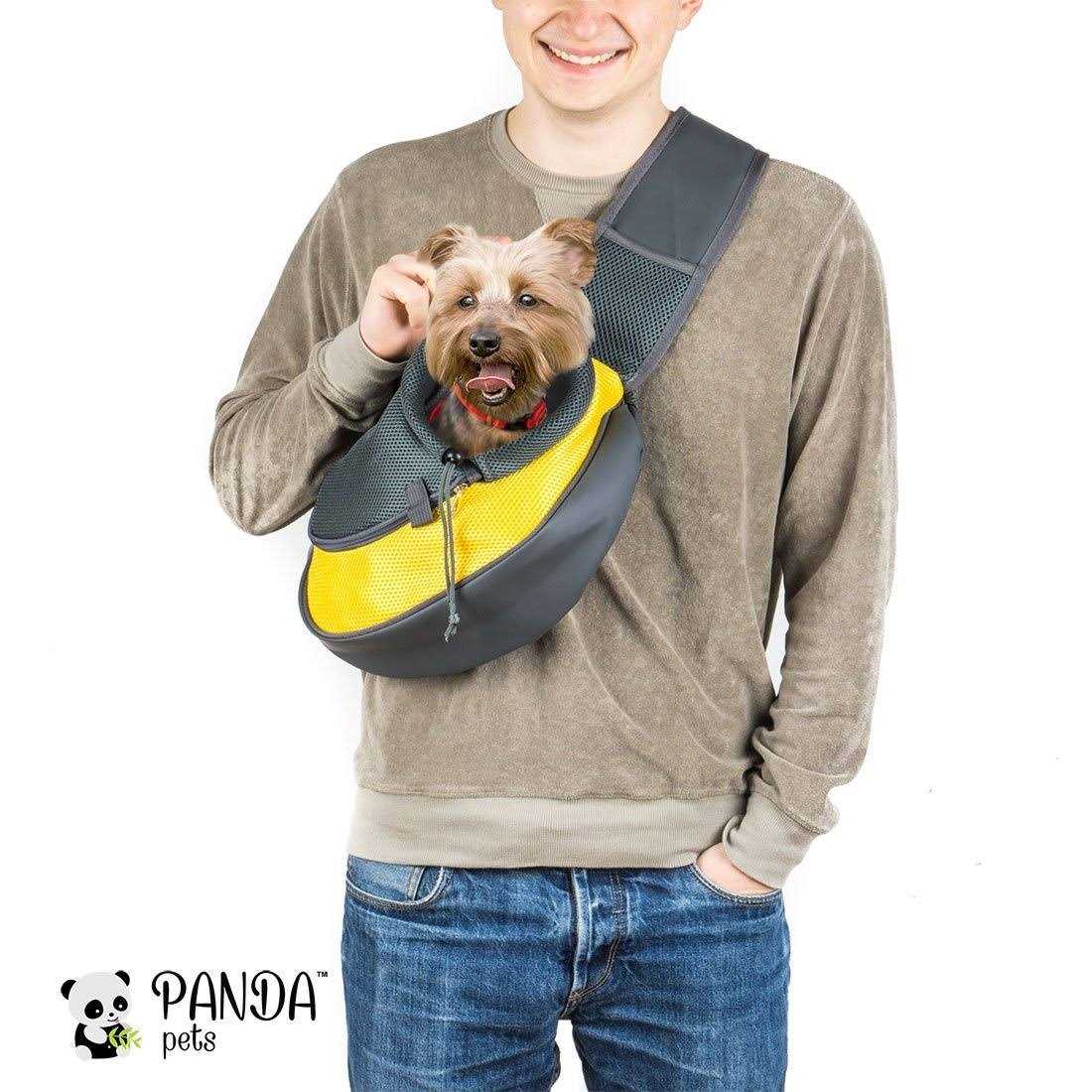 Cuddlissimo! Pet Sling Carrier Small Dog Puppy Cat Carrying Bag Purse Pouch
