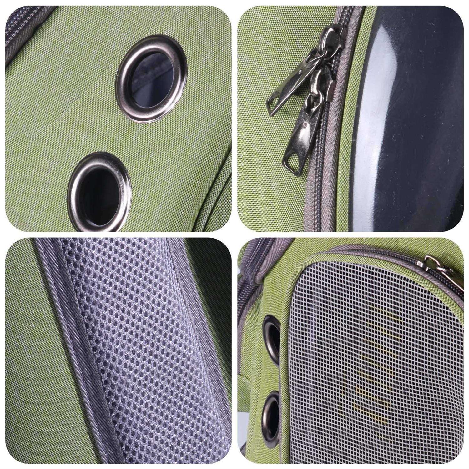 Alternative view of Cat Carrier Backpack Dog Backpack Carrier for Small Dogs Pet Bubble Backpack Bag with Air Holes Airline Approved Travel Carrier
