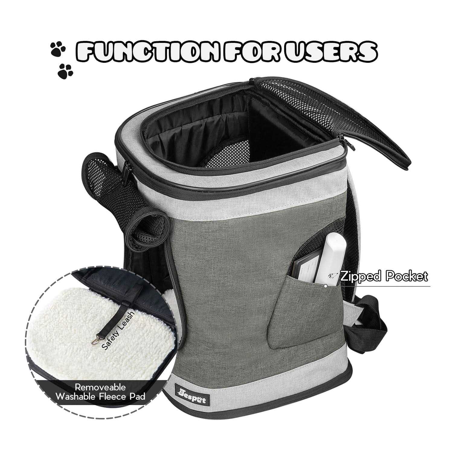 Alternative view of Jespet Deluxe Pet Backpack