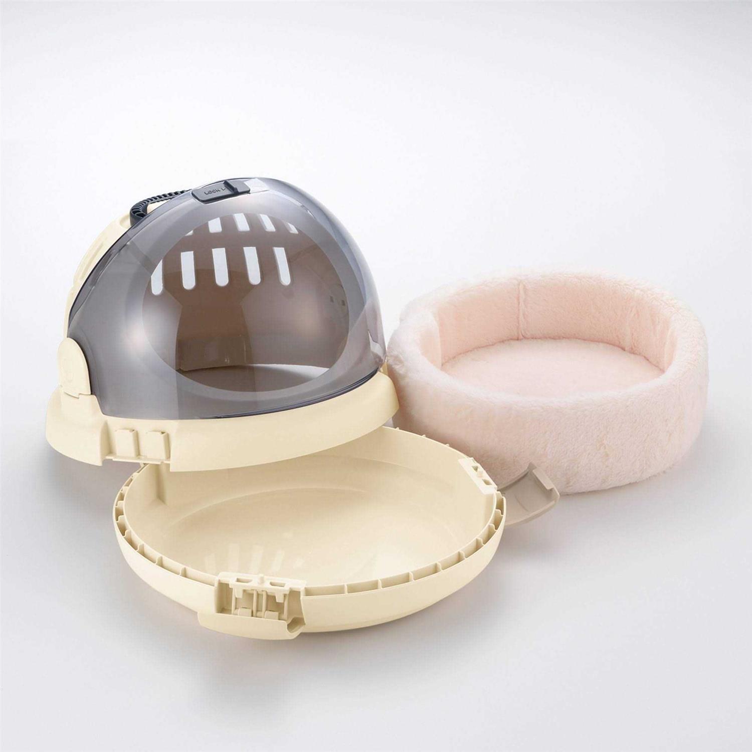 Alternative view of Richell Space Capsule Pet Carrier & Bed