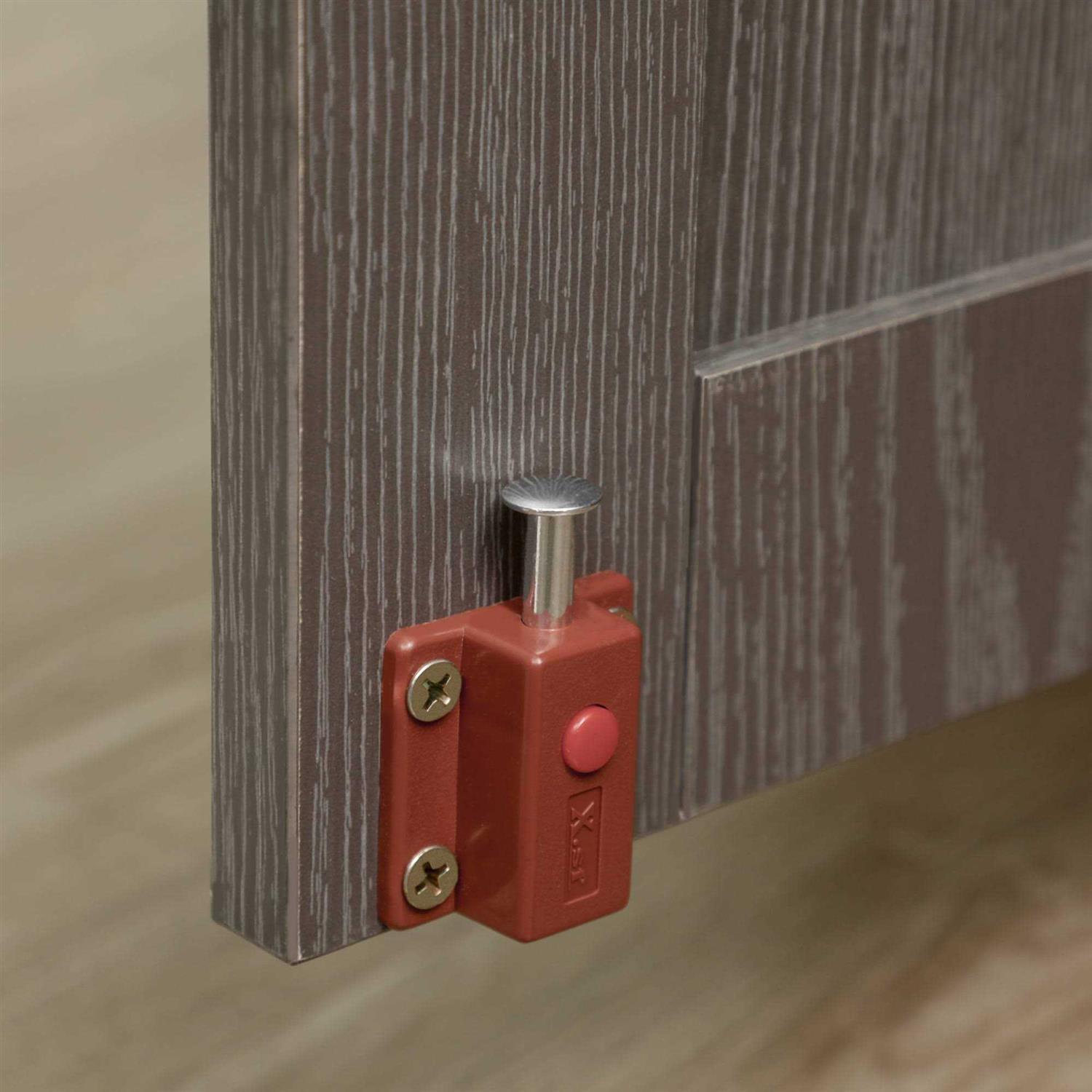 Alternative view of PawHut Dog Crate Furniture Wooden End Table Furniture with Lockable Magnetic Doors