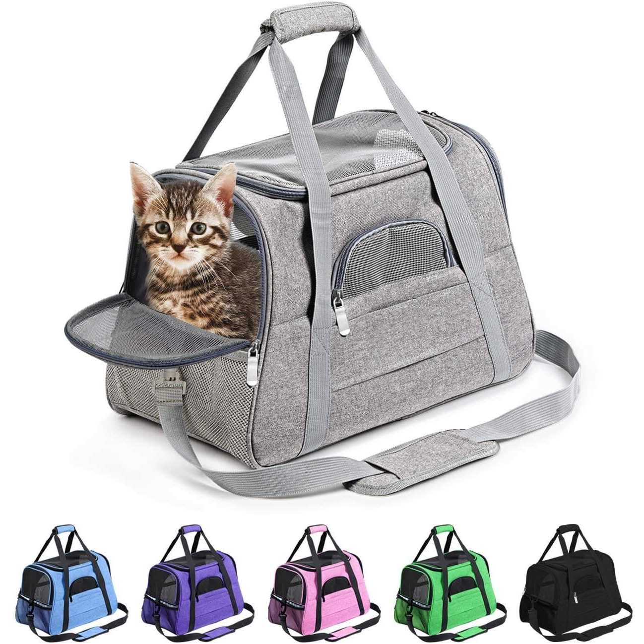 Alternative view of Prodigen Pet Carrier Airline Approved Pet Carrier Dog Carriers for Small Dogs