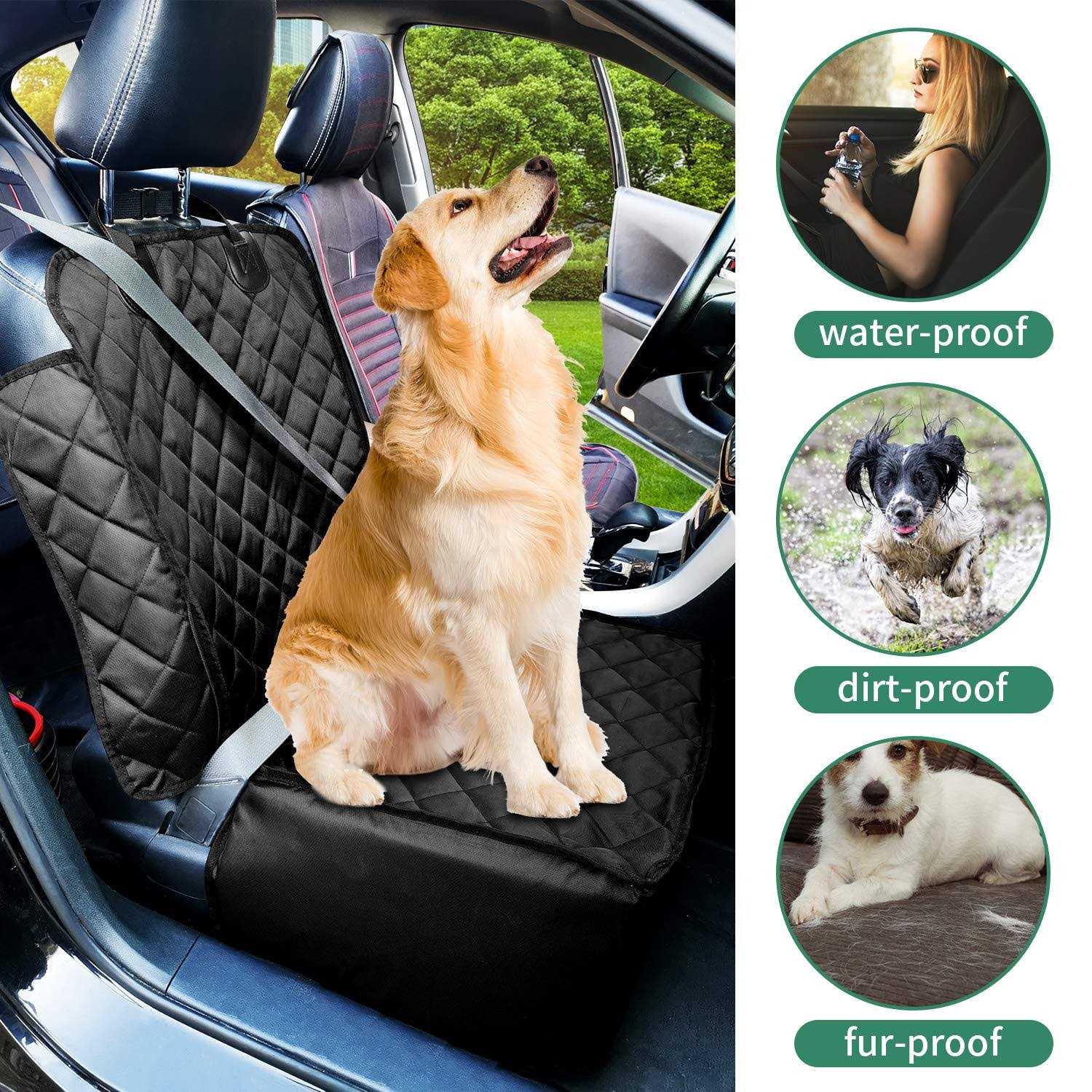 Alternative view of Flow.month Flowmonth Pet Front Seat Cover Pet Booster Seat,Deluxe 2 in 1 Dog Seat Cover for Cars Waterproof Dog Front Seat Cover Pet Bucket