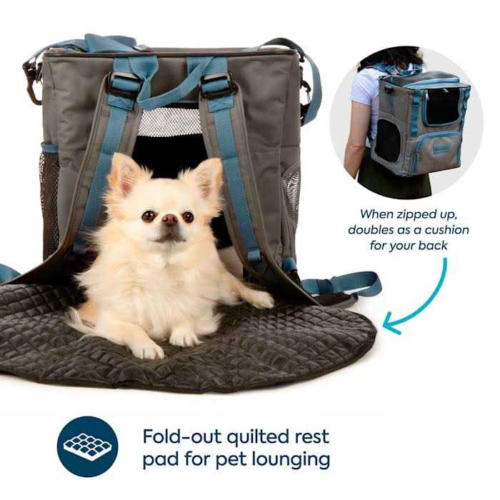 Alternative view of Sherpa Trek Tote 2-in-1 Pet Backpack & Tote for Cats & Dogs