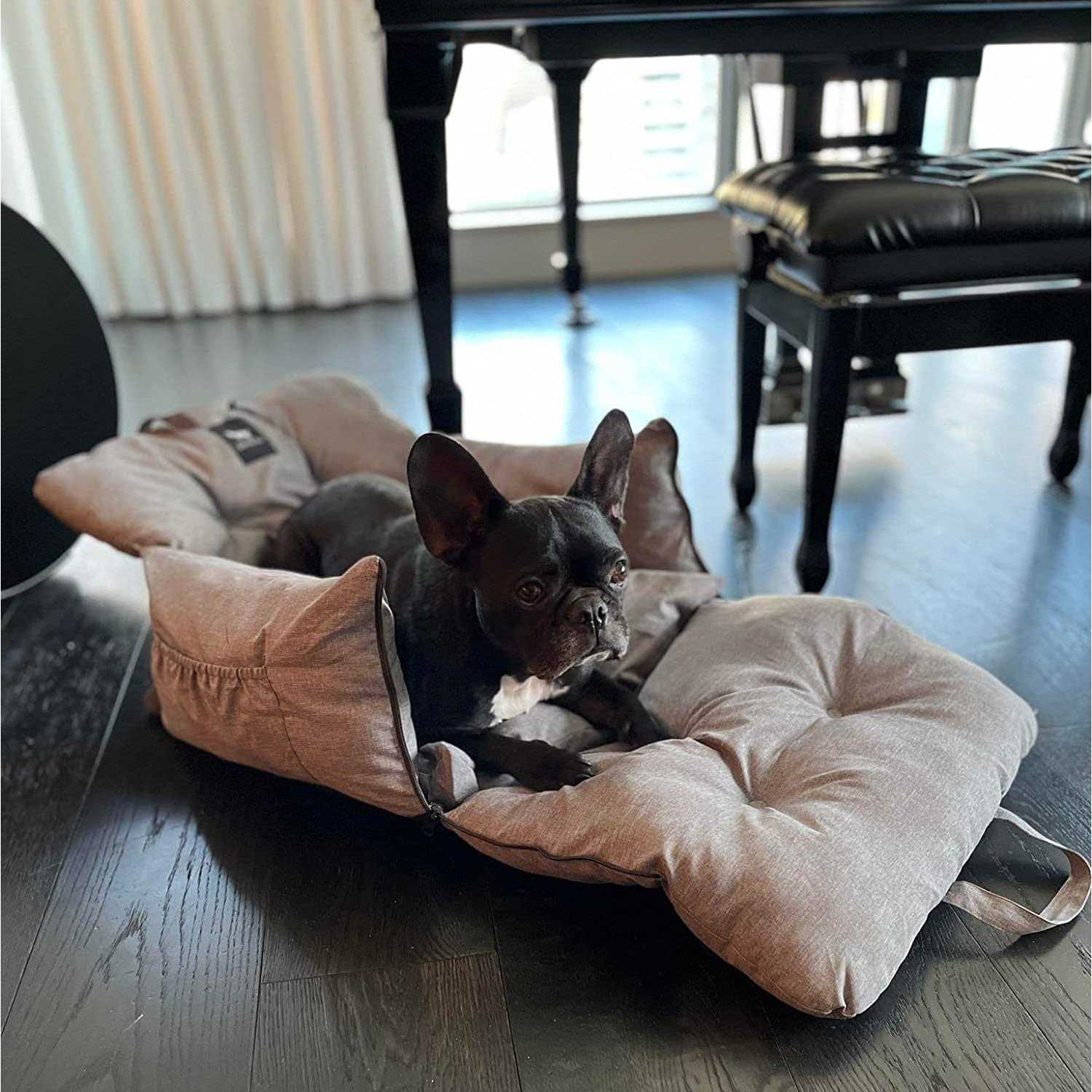 Alternative view of JACKO & CO Premium Dog Car Seat & Booster Seat for Small & Medium Pets Under 35lbs