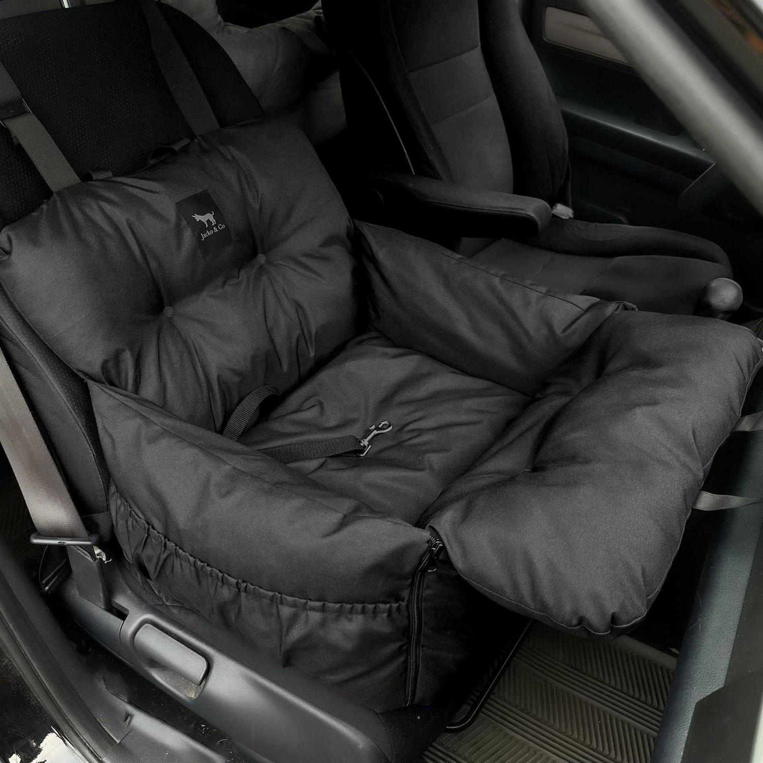 Alternative view of JACKO & CO Premium Dog Car Seat & Booster Seat for Small & Medium Pets Under 35lbs