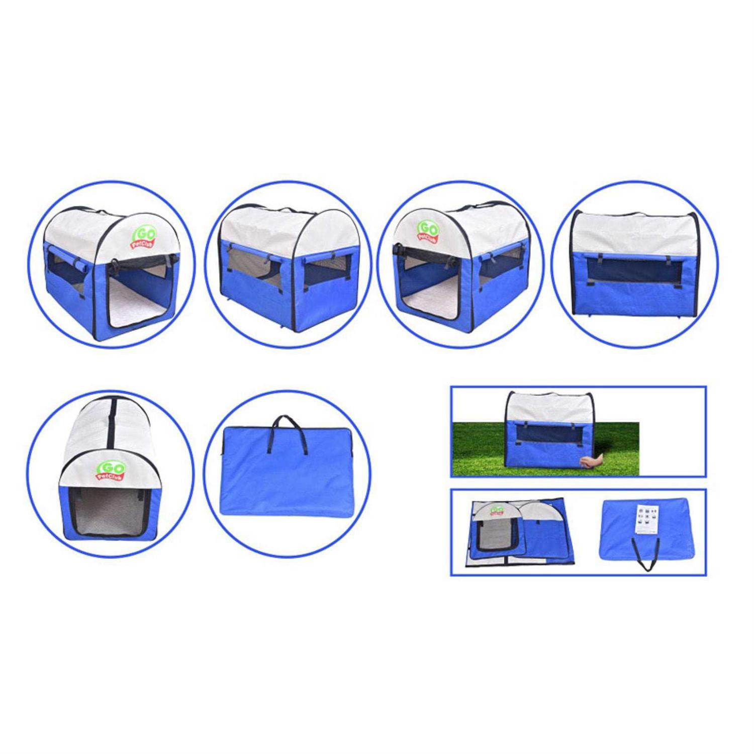 Alternative view of Go Pet Club Soft Pet Crate