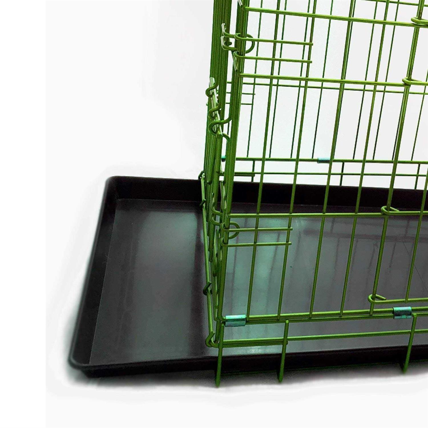 Alternative view of Pet Expressions Colored Metal Wire Dog Crate