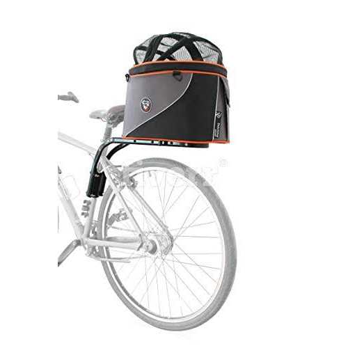 Alternative view of DoggyRide Cocoon pet bicycle basket plus rack
