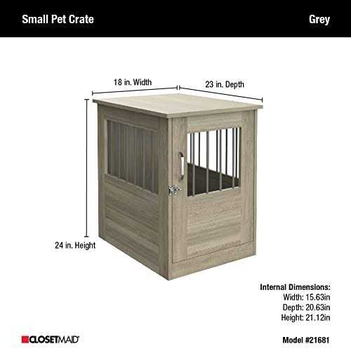 Alternative view of ClosetMaid End Table and Pet Crate