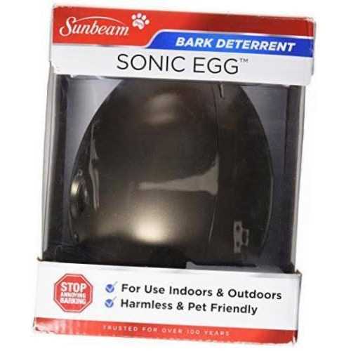 Alternative view of Sunbeam Sonic Egg Ultrasonic Bark Control Device