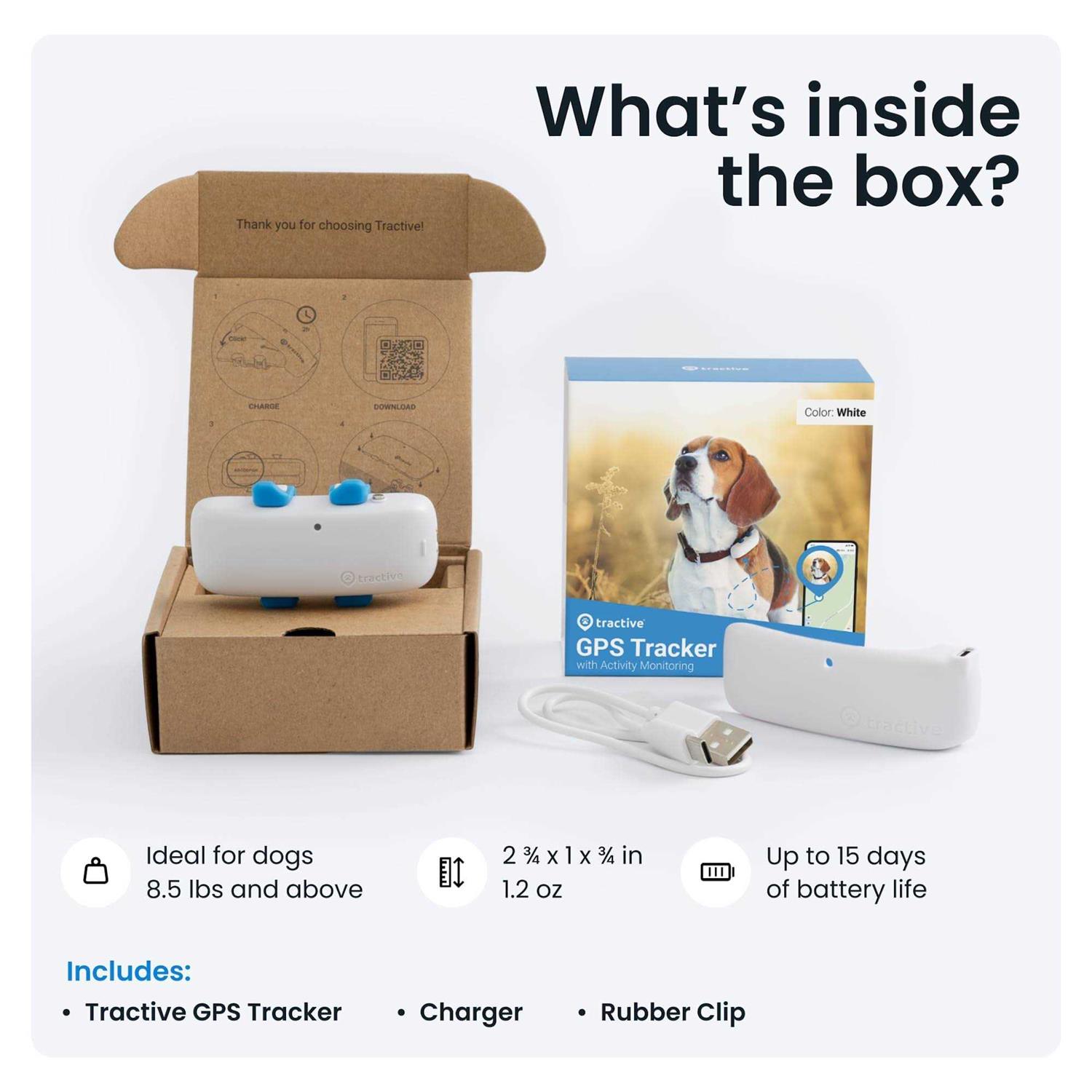 Alternative view of Tractive GPS Tracker for Dogs