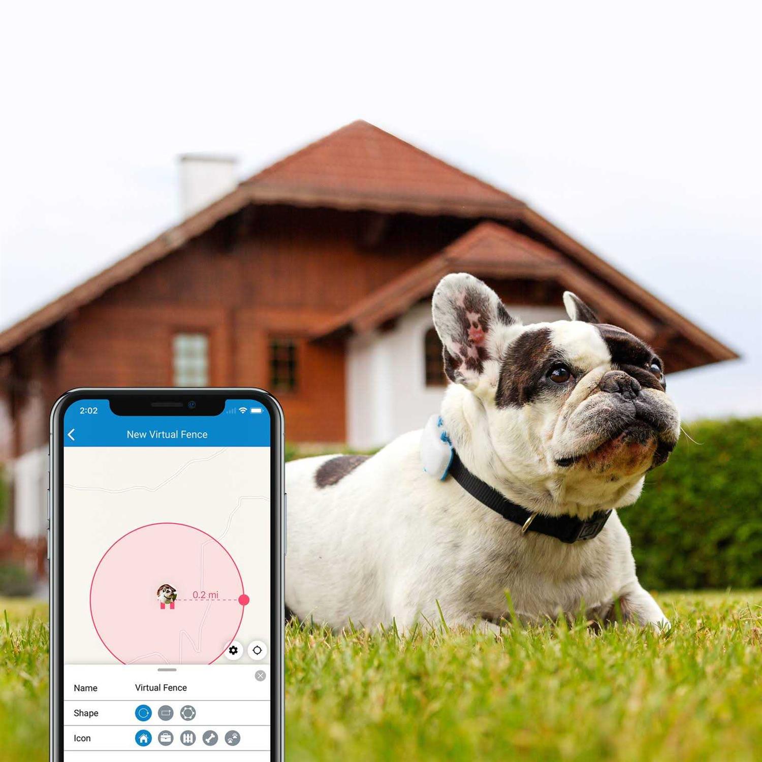 Alternative view of Tractive GPS Tracker for Dogs