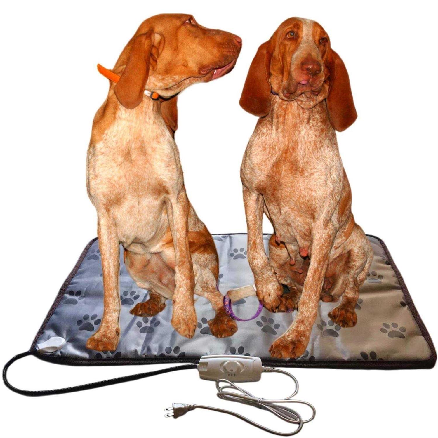 Heating Pad For Large Dog Bed Outdoor Electric Heating Mat For Dog House Crate Pad For Small Medium Pet Cat Puppy Waterproof Easy