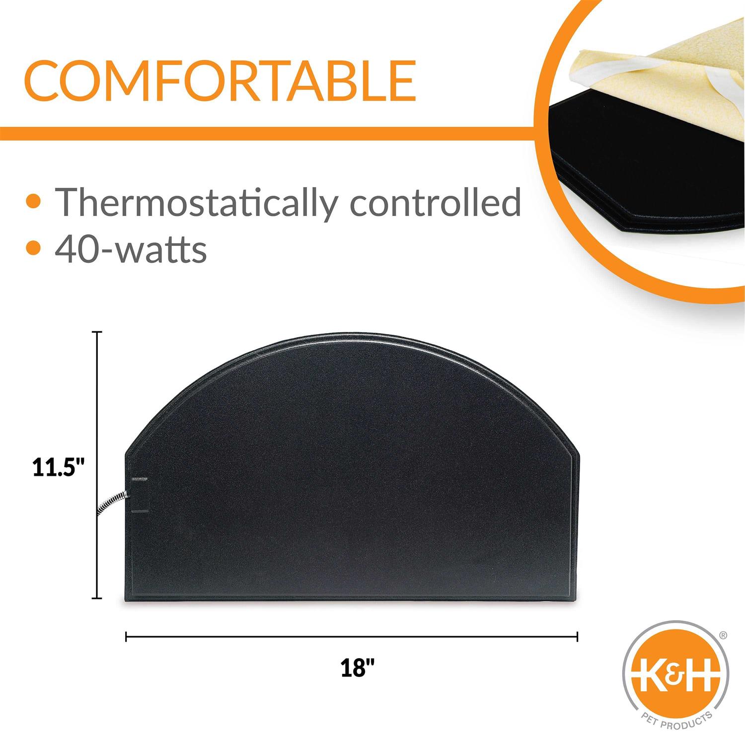 Alternative view of K H Igloo Style Heated Pad