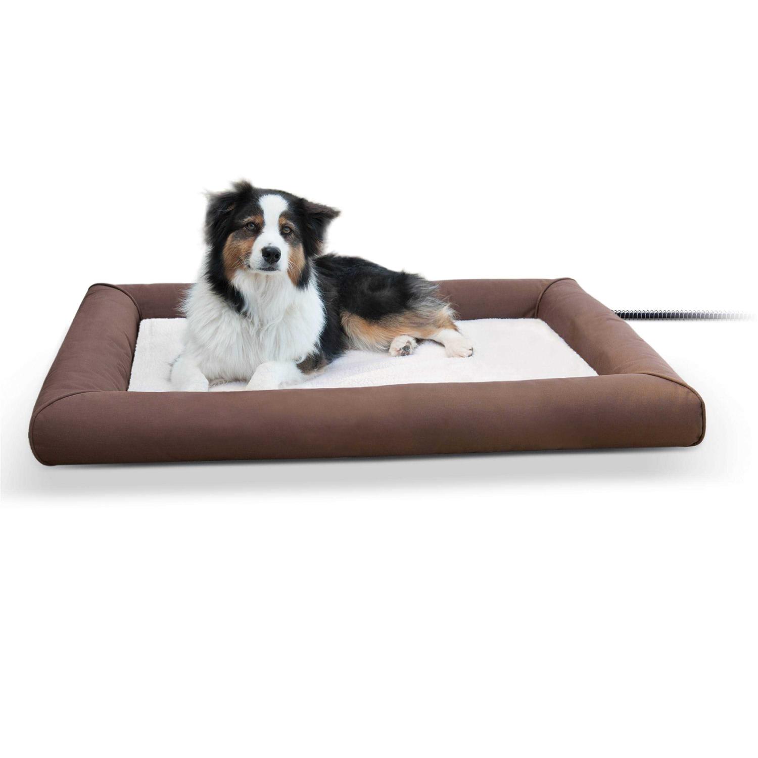 K&H Deluxe Lectro-Soft Outdoor Heated Pet Bed