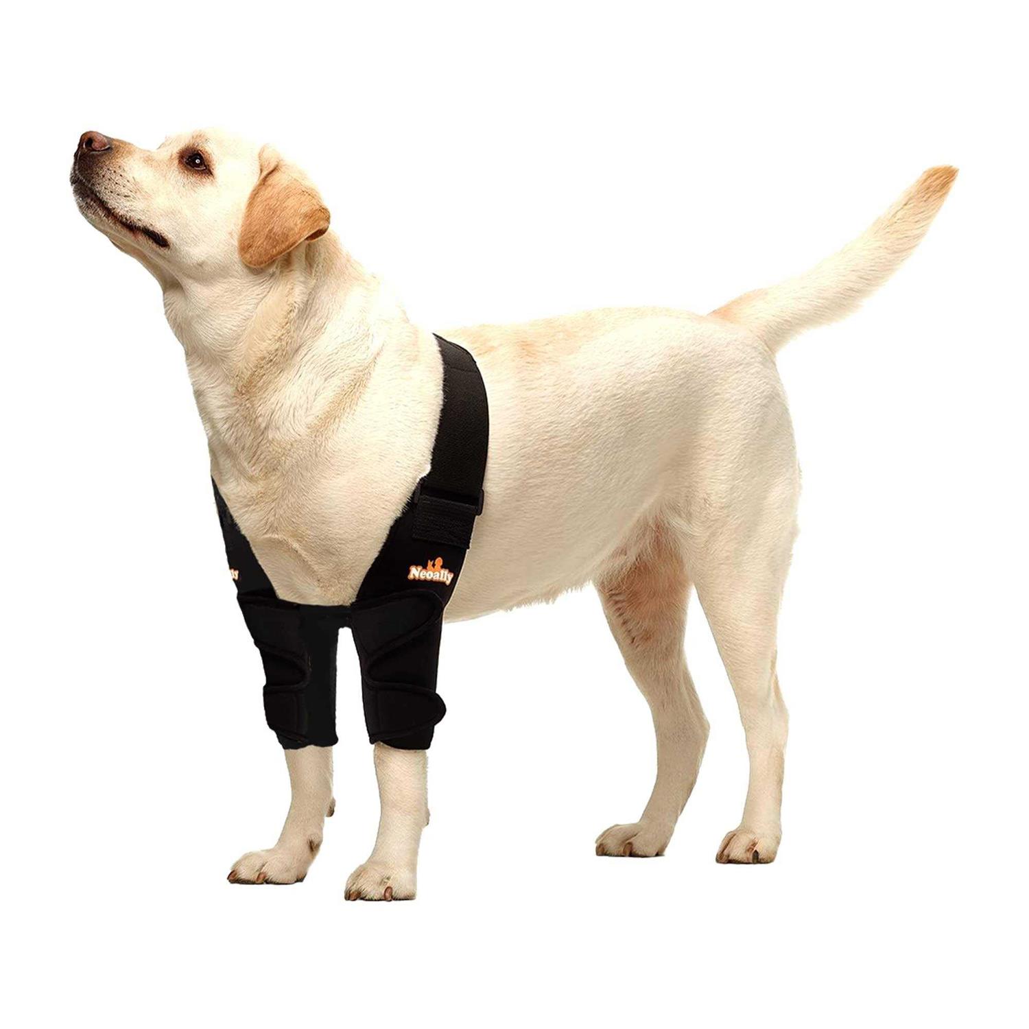 NeoAlly Dog Elbow Brace Protector Pads for Canine Elbow and Shoulder Support Elbow Hygroma