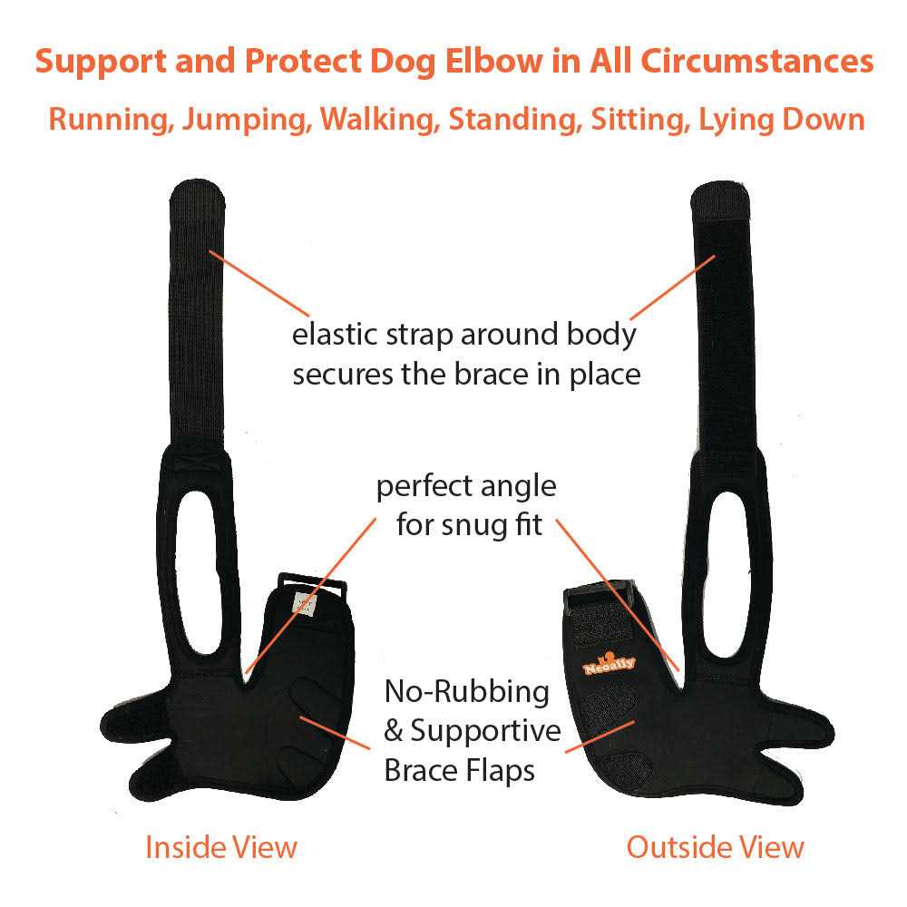 Alternative view of NeoAlly Dog Elbow Brace Protector Pads for Canine Elbow and Shoulder Support Elbow Hygroma