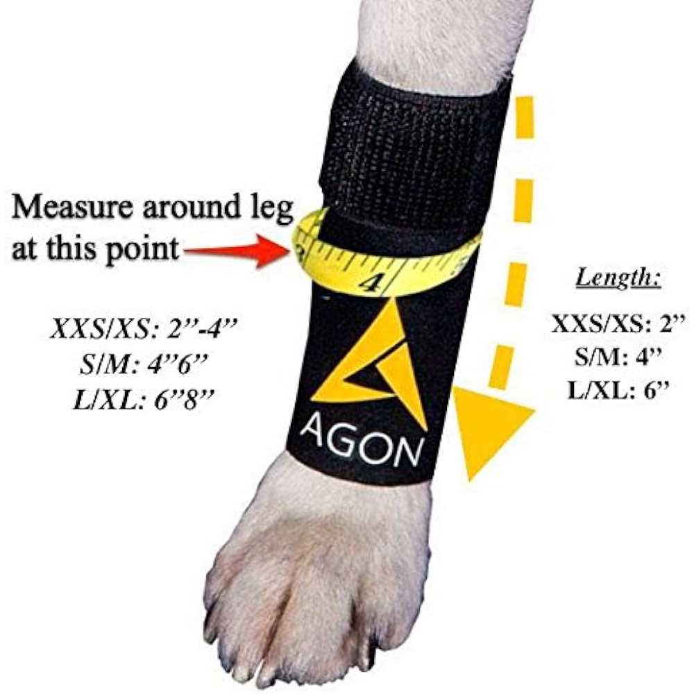 Alternative view of Pair Agon Dog Canine Front Leg Brace Paw Compression Wraps with Protects Wounds
