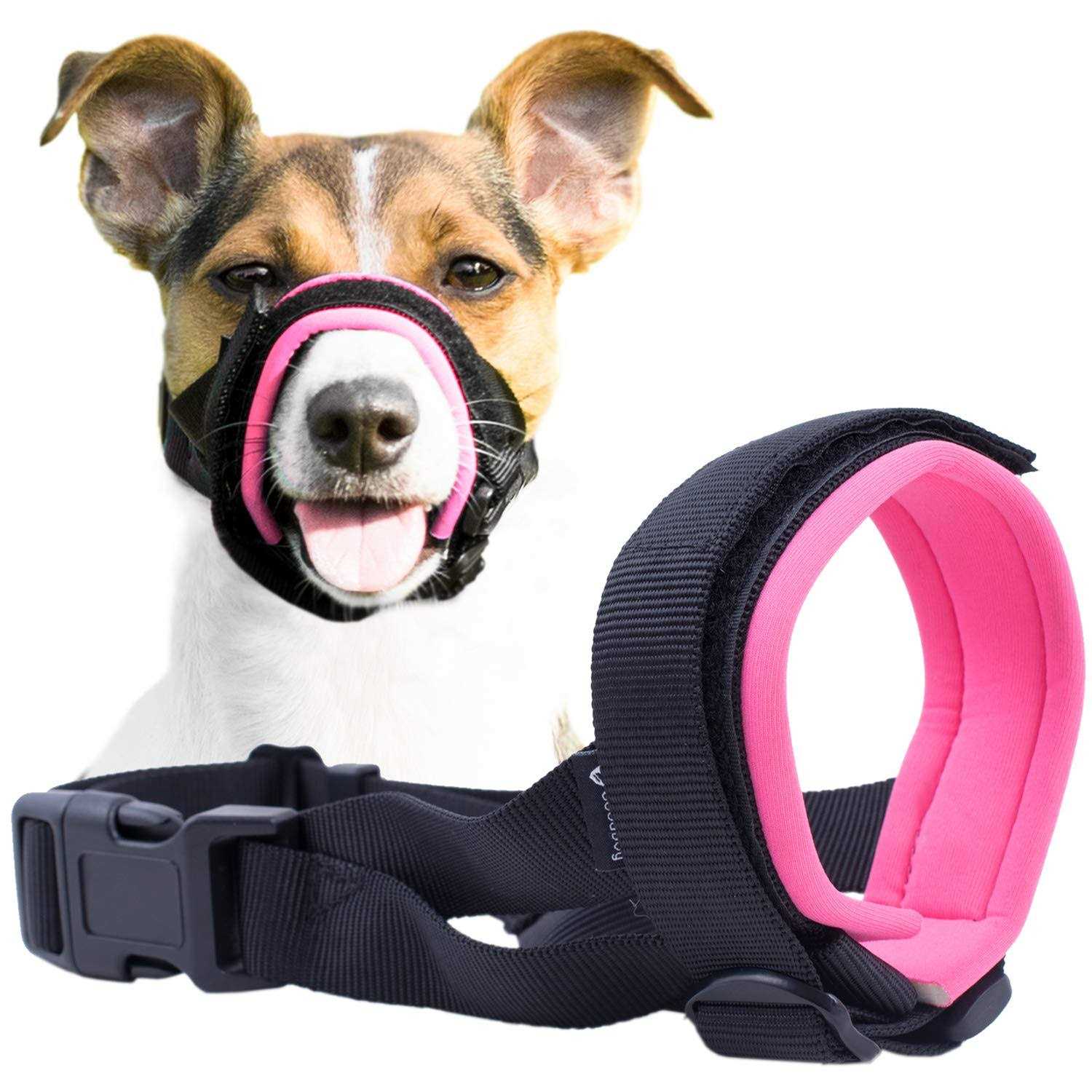 GoodBoy Gentle Muzzle Guard for Dogs Prevents Biting and Unwanted Chewing Safely Secure Comfort Fit