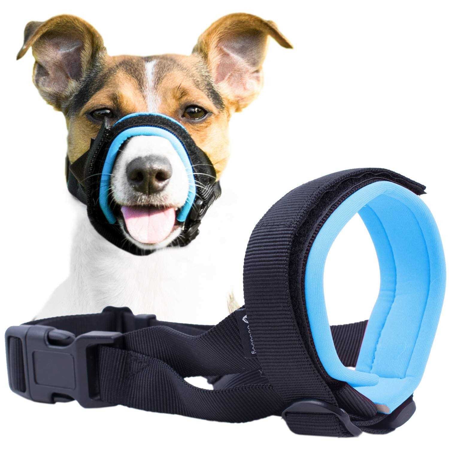 GoodBoy Gentle Muzzle Guard for Dogs Prevents Biting and Unwanted Chewing Safely Secure Comfort Fit