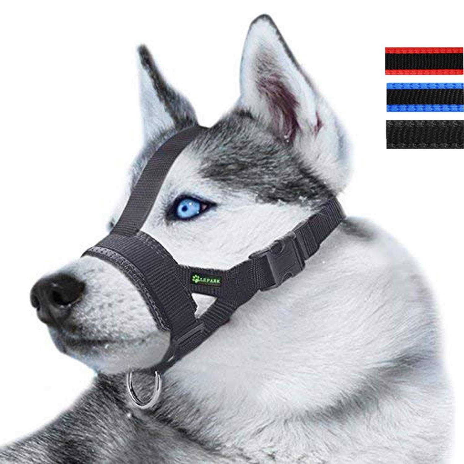 Lepark Dog Muzzle for Small,Medium,Large Dogs Prevent from Biting,Barking and Chewing