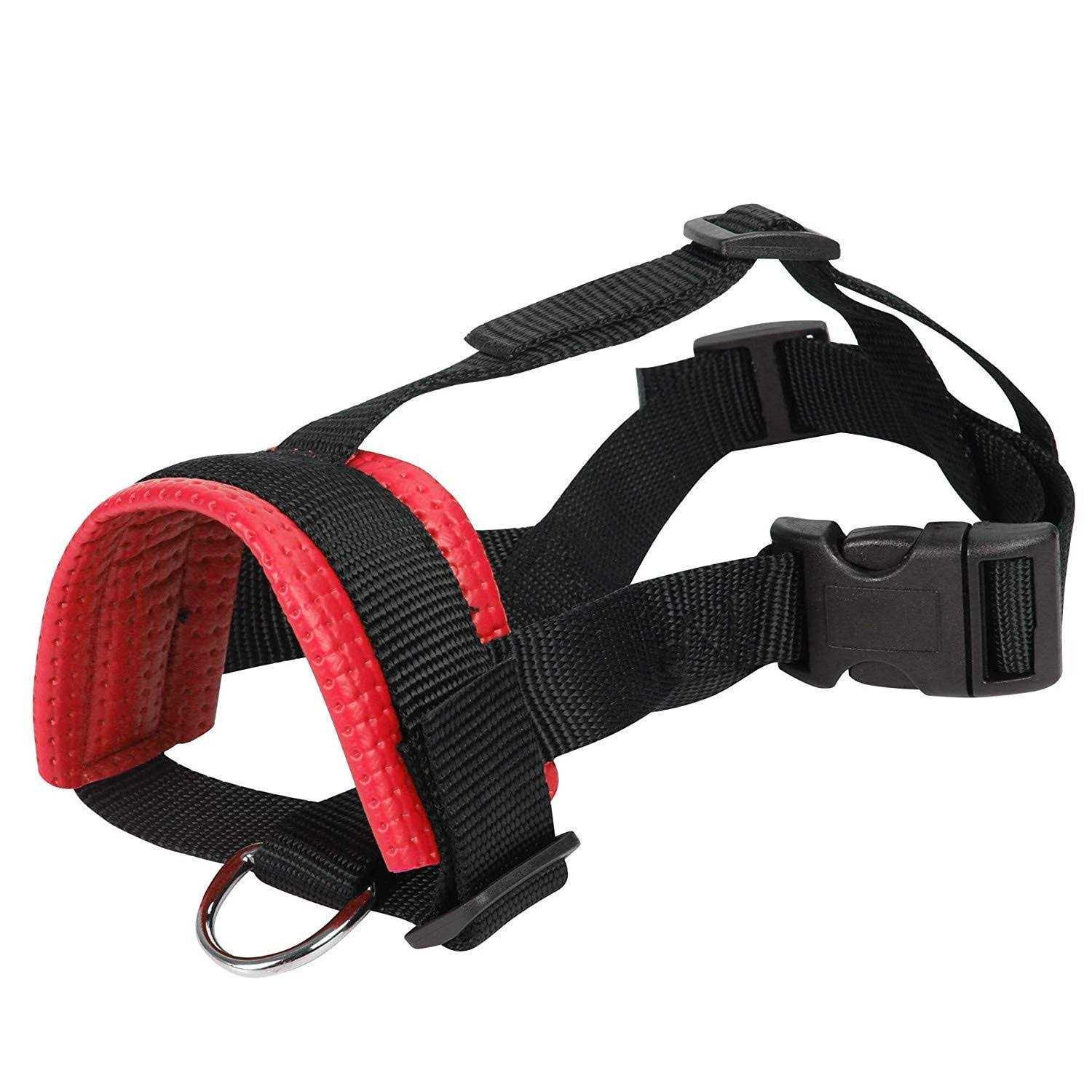 Alternative view of Lepark Dog Muzzle for Small,Medium,Large Dogs Prevent from Biting,Barking and Chewing
