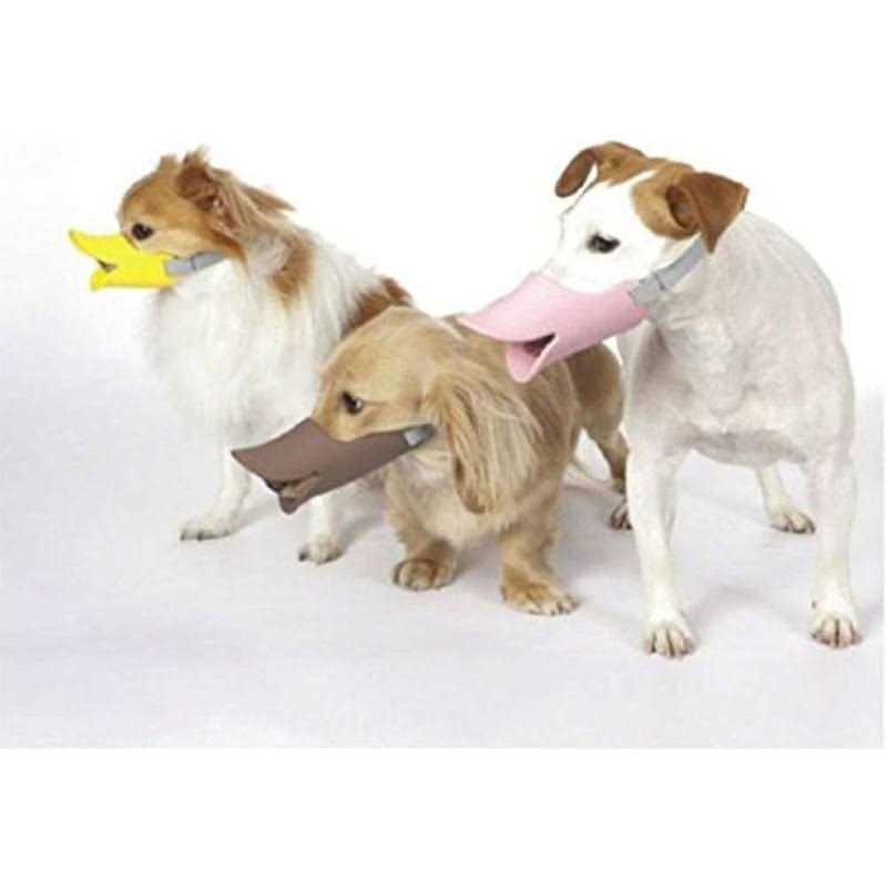 Alternative view of Nacoco Anti Bite Duck Mouth Shape Dog Mouth Covers Anti-Called Muzzle Masks Pet Mouth Set Bite-Proof