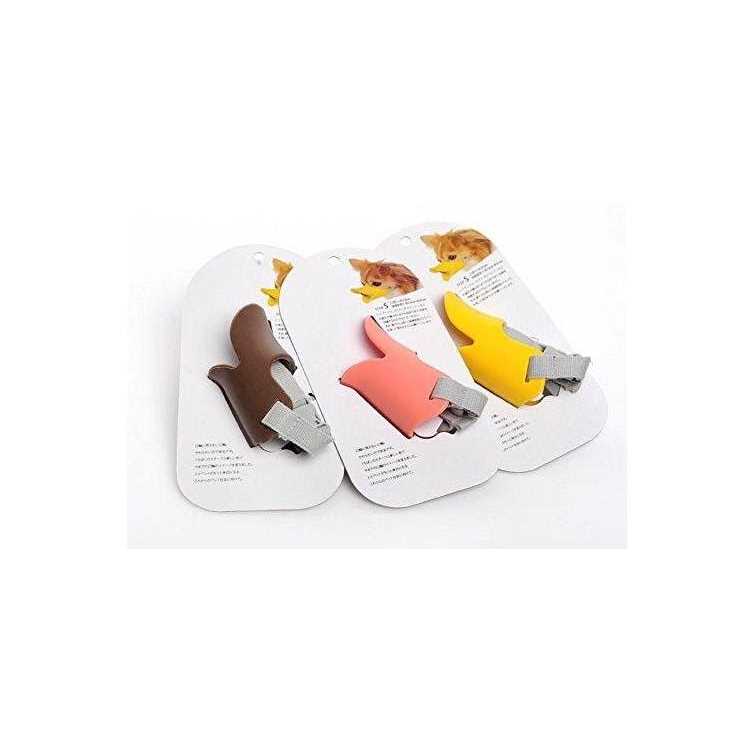 Alternative view of Nacoco Anti Bite Duck Mouth Shape Dog Mouth Covers Anti-Called Muzzle Masks Pet Mouth Set Bite-Proof