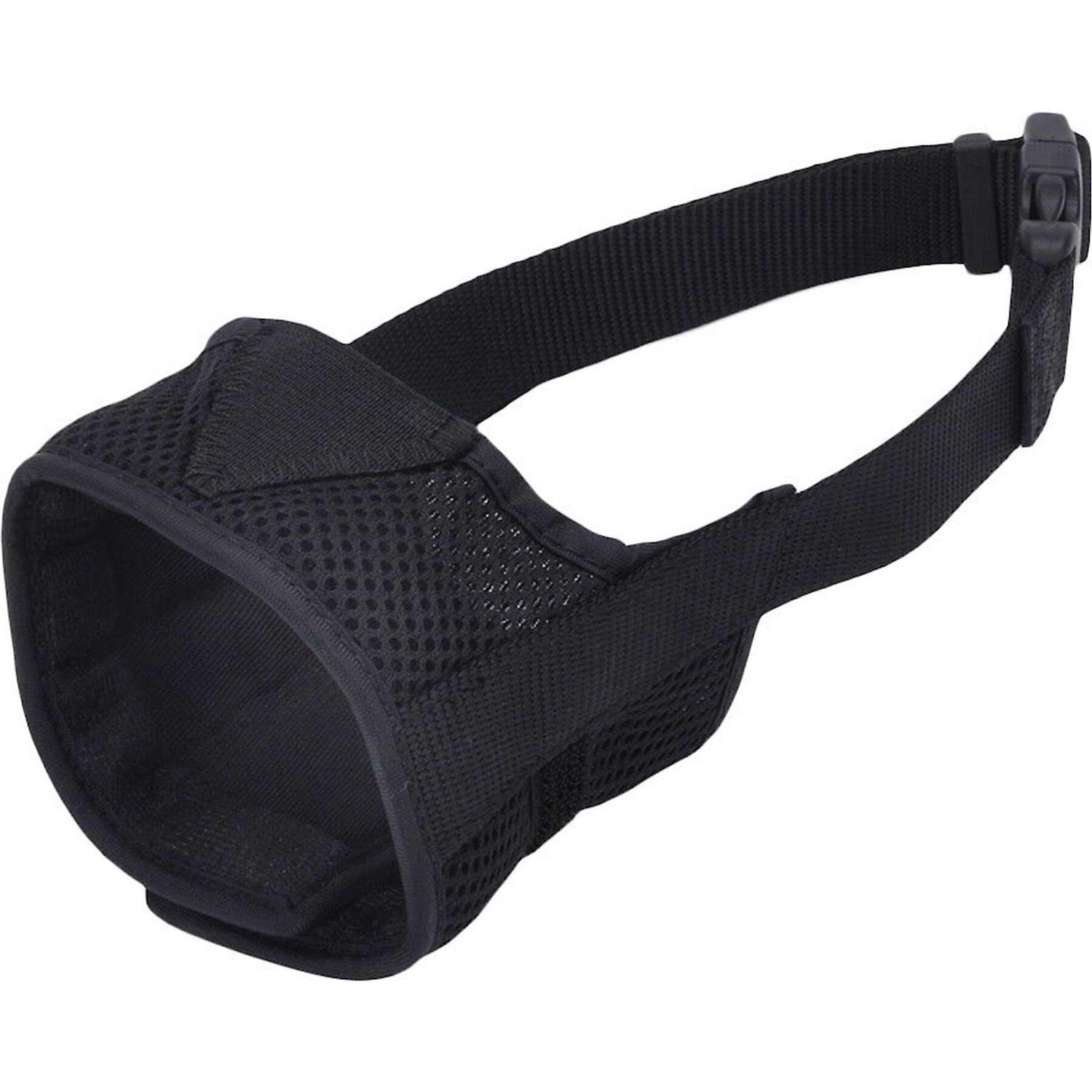 Coastal Pet Products Best Fit Adjustable Comfort Dog Muzzle-Black