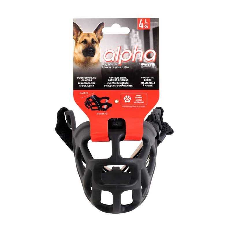 Alternative view of Alpha Zeus Dog Muzzle