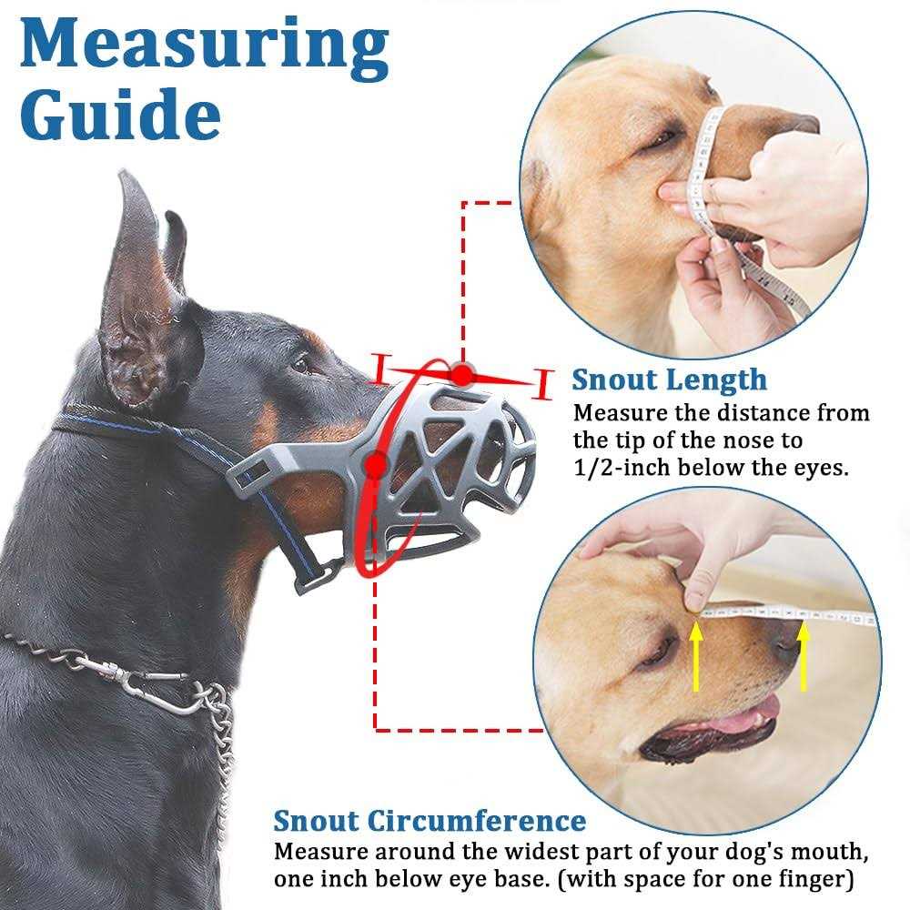 Alternative view of Mayerzon Dog Muzzle, Breathable Basket Muzzles for Small, Medium, Large and X-Large Dogs Biting, Barking and Chewing