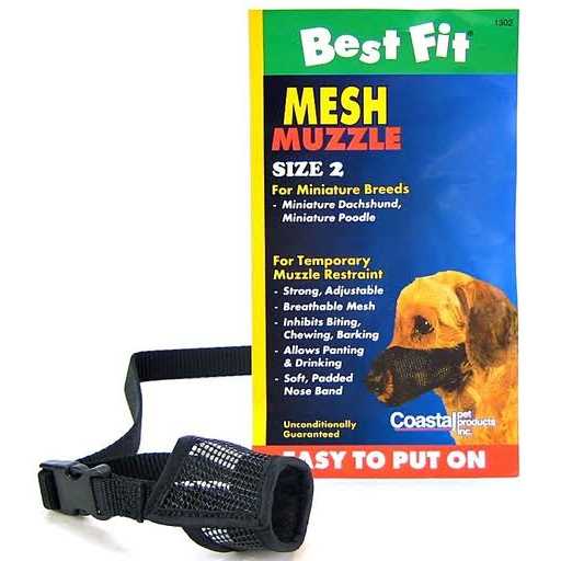 Alternative view of Best Fit Mesh Muzzle