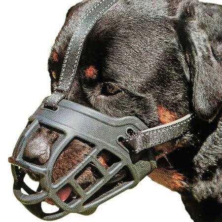 Dog Muzzle, Soft Mesh Muzzle Silicone Mouth for Small Medium Large Dogs, Breathable Adjustable Muzzles for Biting, Chewing, Scavenging and Poisoned