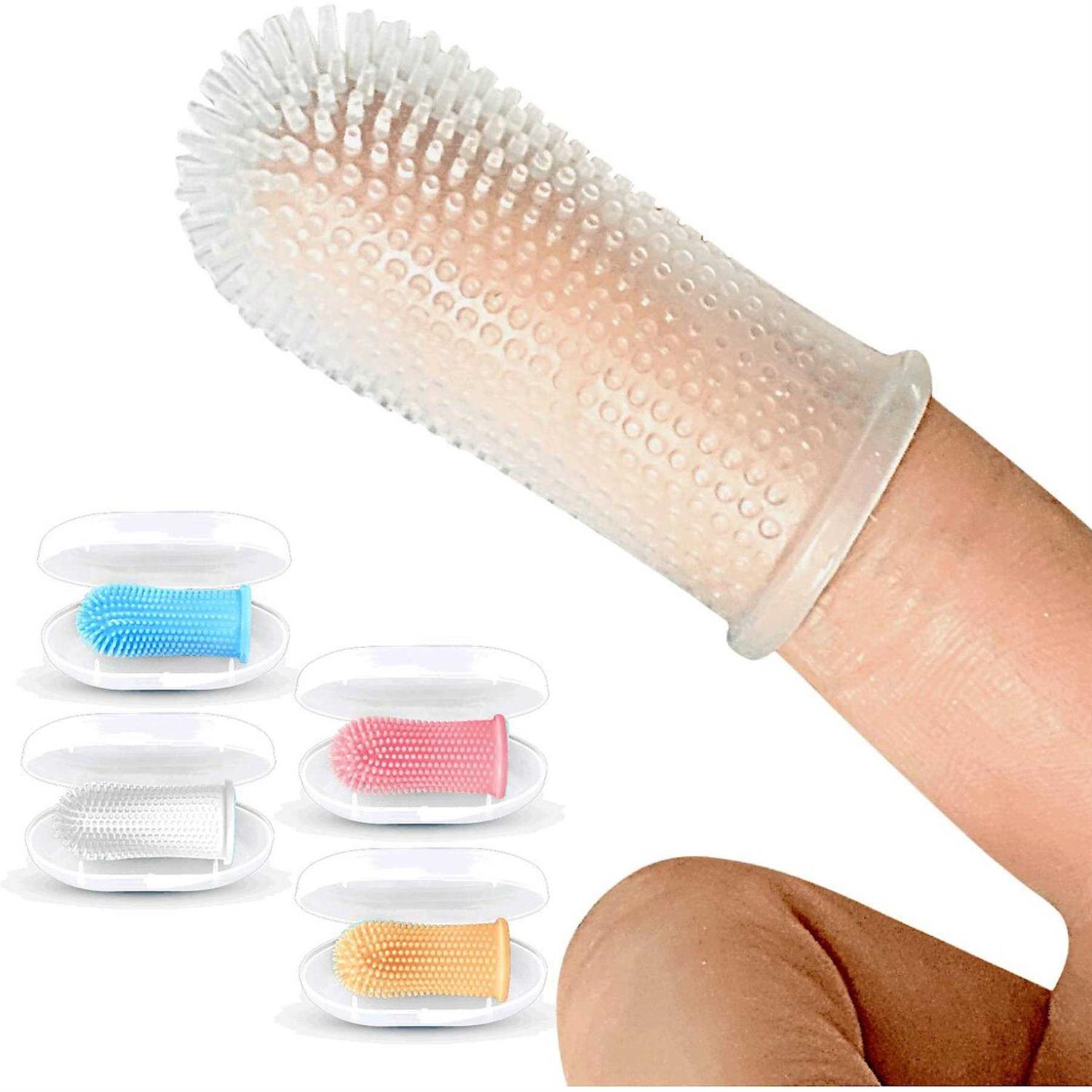 Jasper 360 Finger Dog Toothbrush