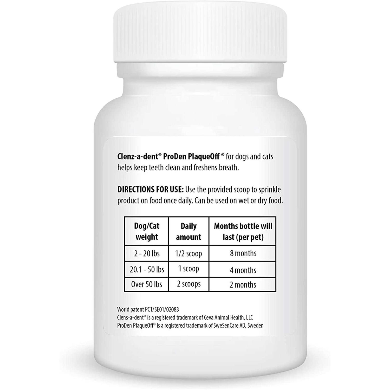 Alternative view of Clenz-A-Dent Food Additive PlaqueOff