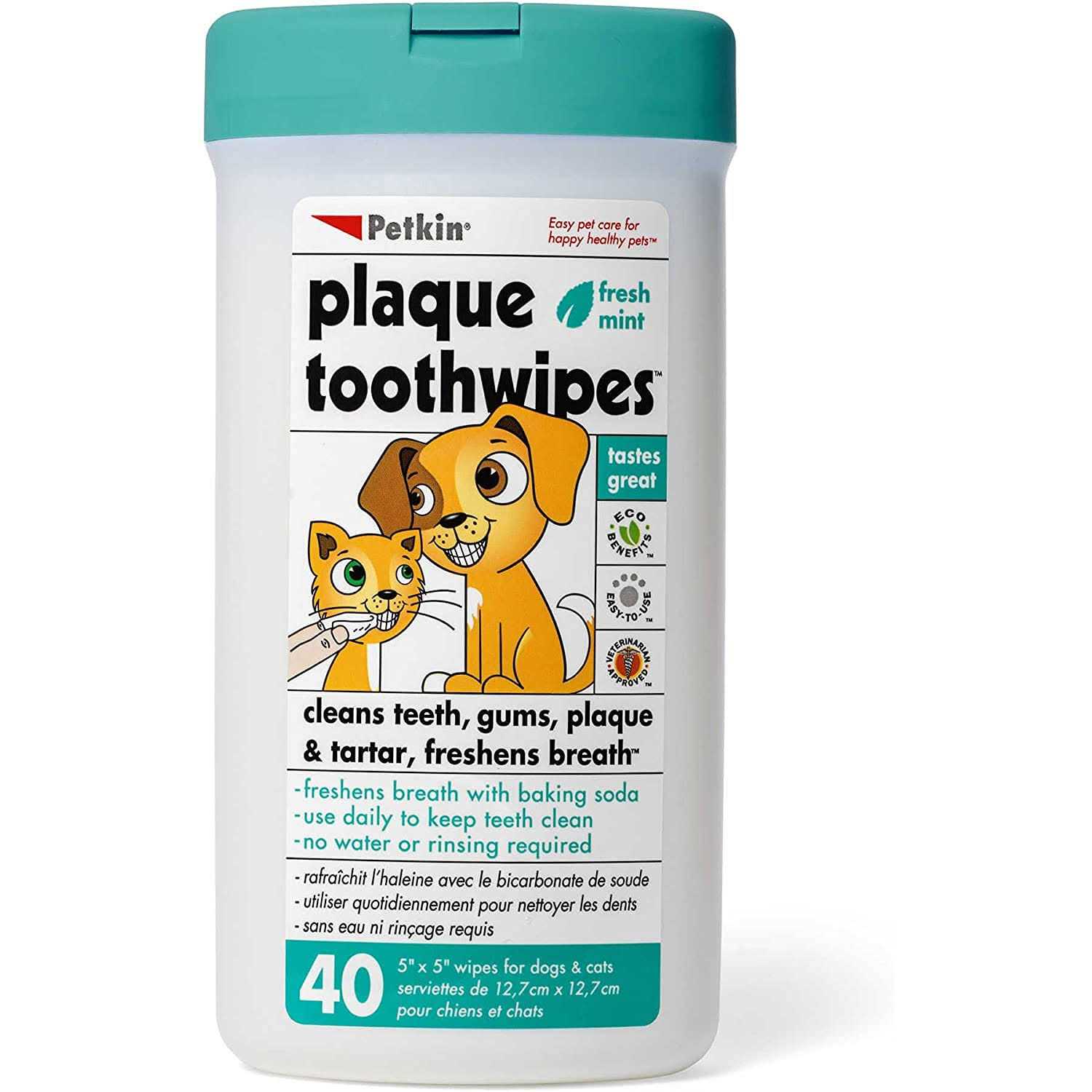 Petkin Tooth Wipes