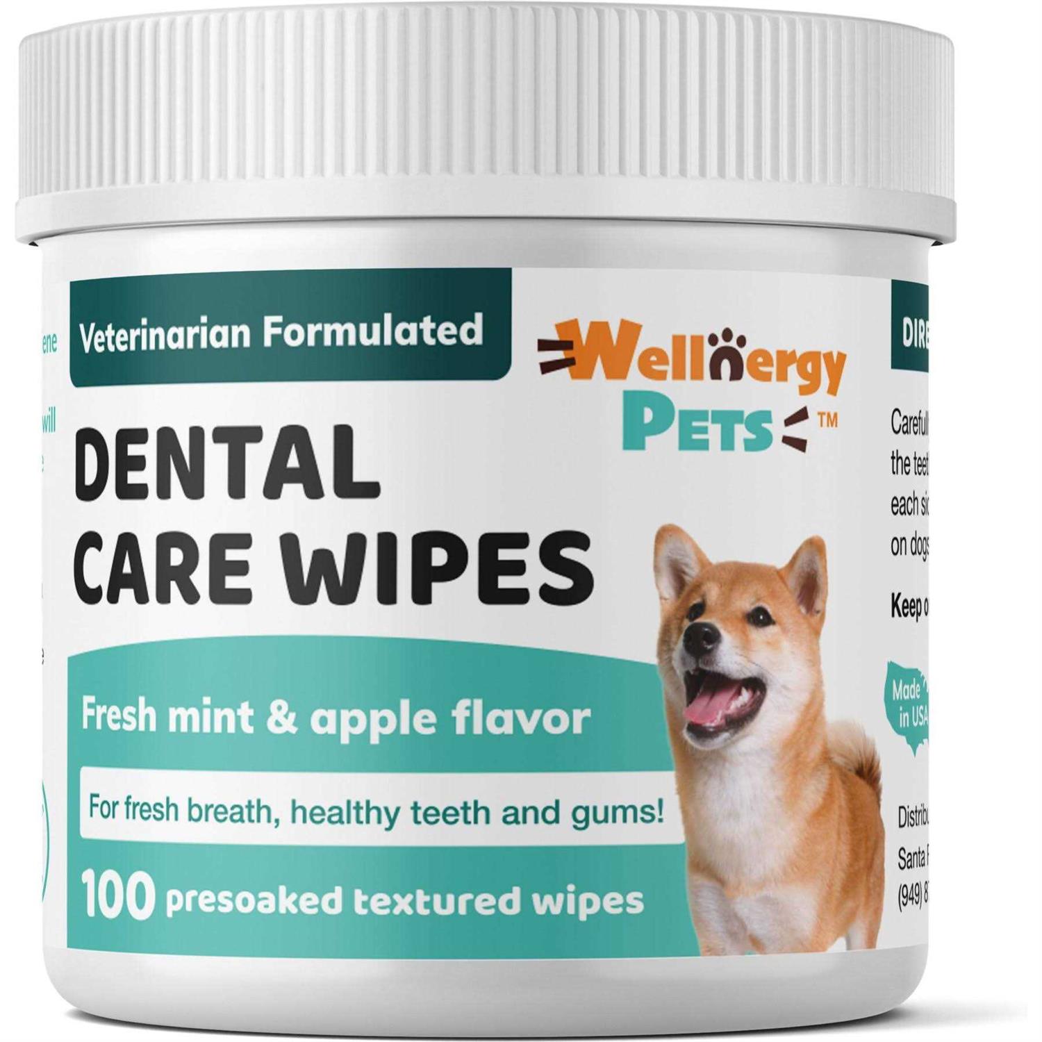Wellnergy Pets Dental Care Wipes for Dogs