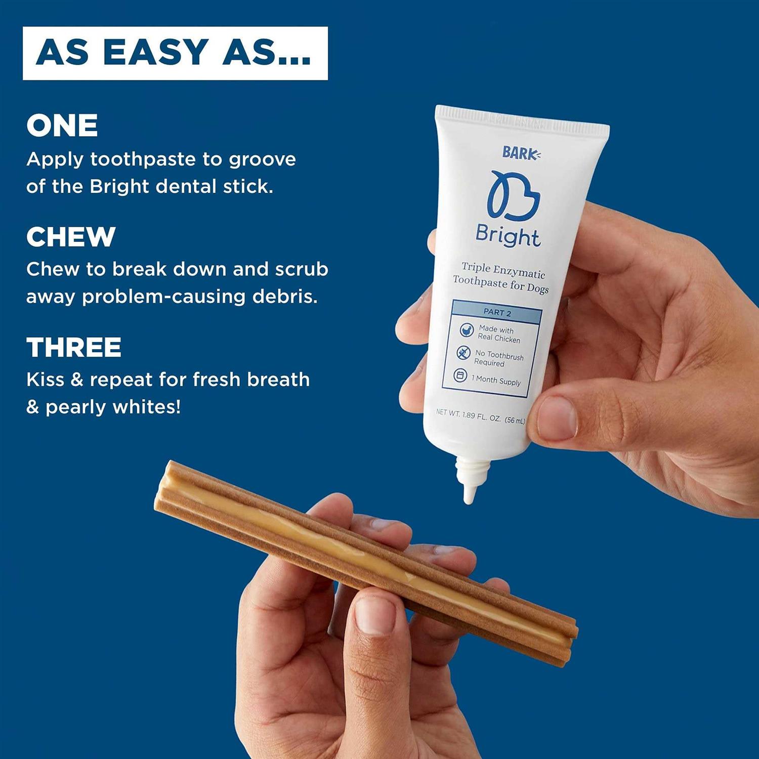 Alternative view of BARK Bright Dental Kit for Dogs