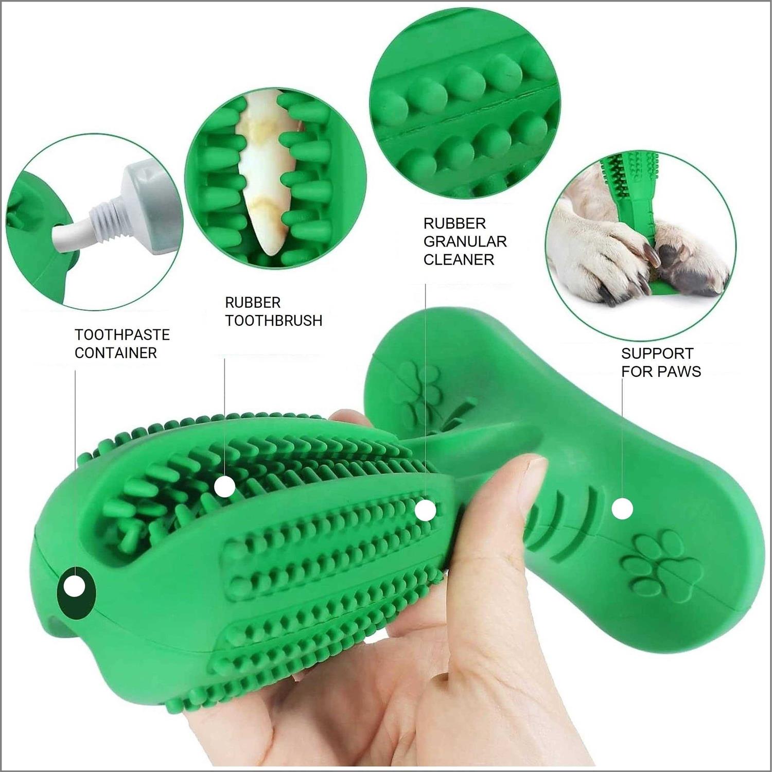 Alternative view of Dog Toothbrush Chew Toy for Aggressive Chewers Dog Teeth Stick
