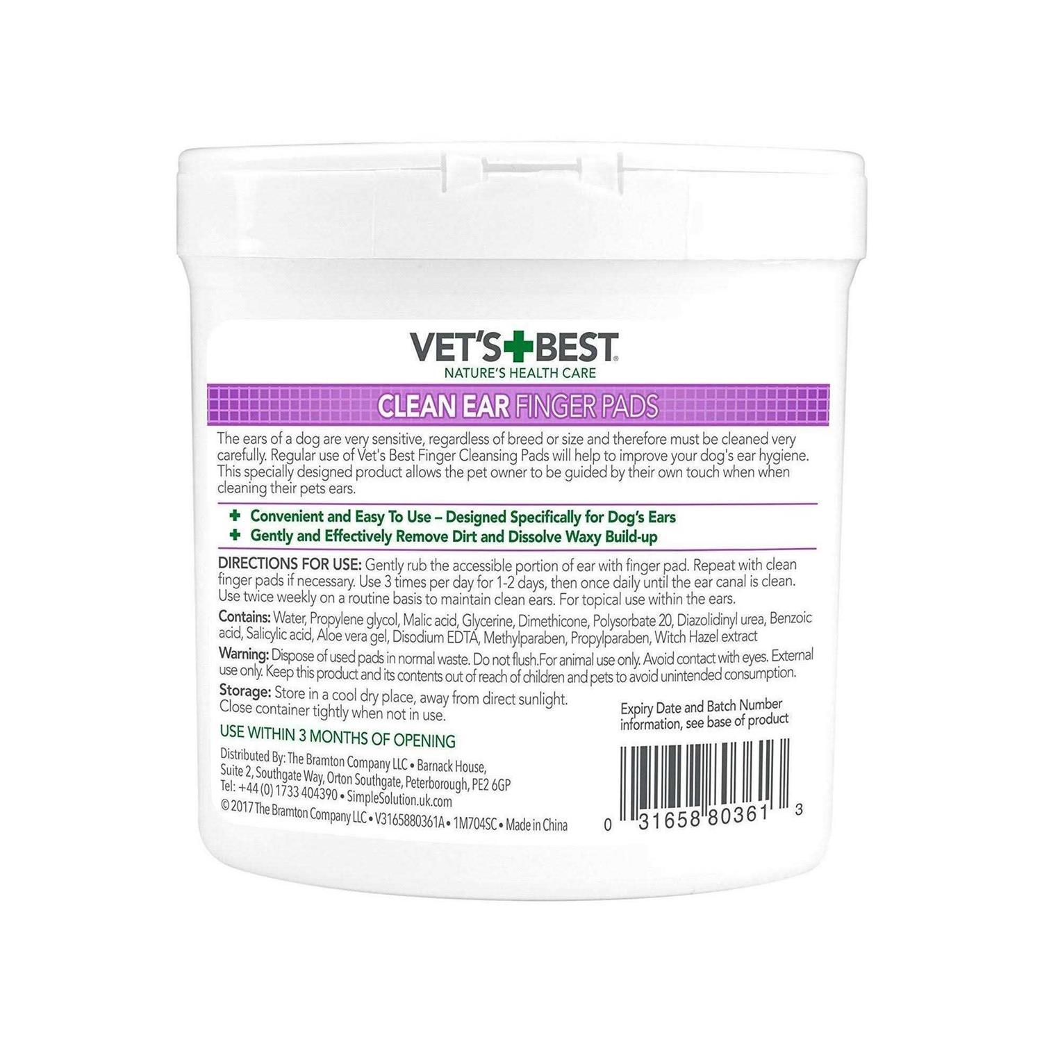Alternative view of Vet's Best Clean Teeth Finger Pads