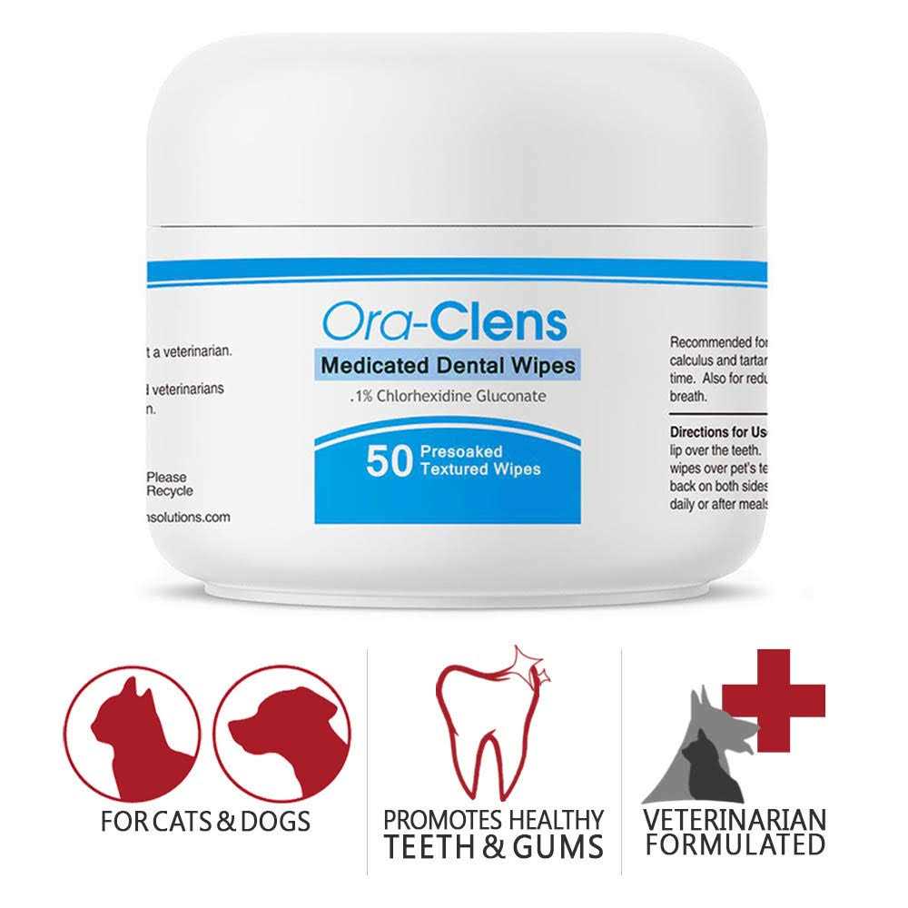 Alternative view of Ora-Clens Dental Dog Wipes