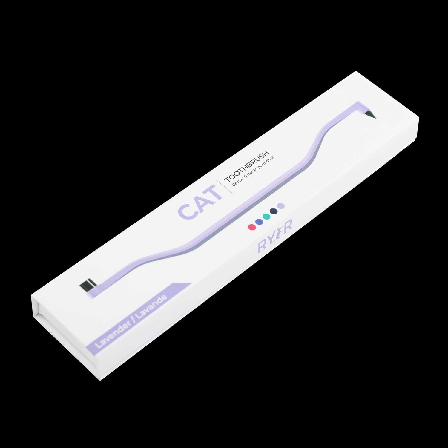 RYERCAT Dual Sided Cat Toothbrush