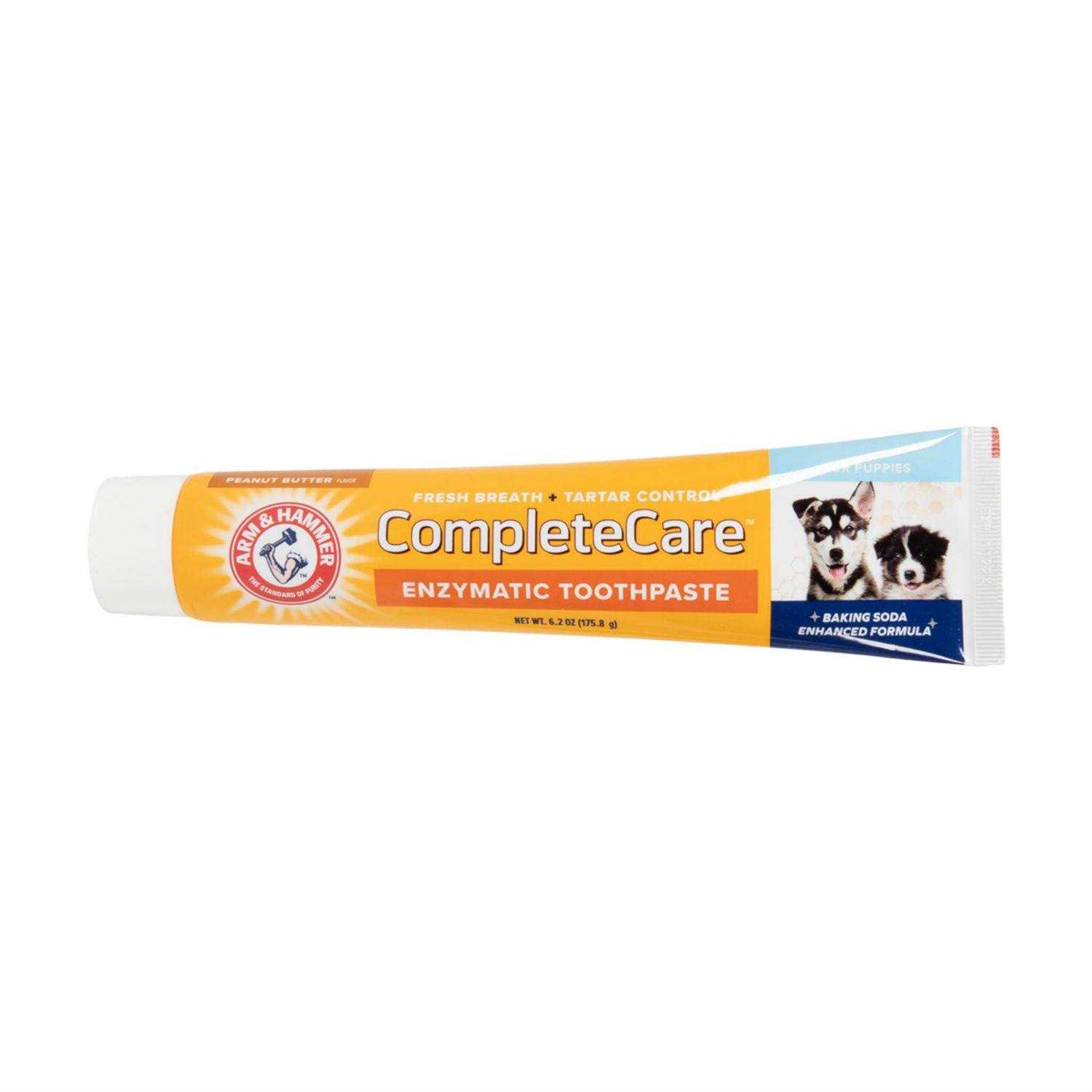 Alternative view of Arm & Hammer Complete Care Enzymatic Dog Toothpaste Value Size 6.2 oz Peanut Butter Flavor Enzymatic Dog Toothpaste for Puppies